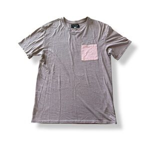 [On the Byas] Pink Pocket Short Sleeve Tee